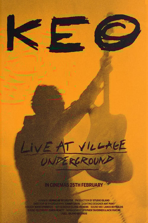 Keo - Live at Village Underground poster