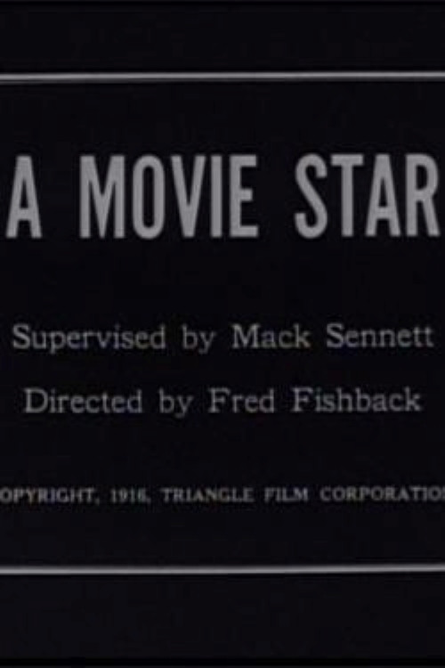 A Movie Star poster