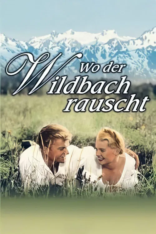 Wo der Wildbach rauscht poster