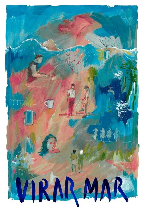 virar mar / meer werden / becoming sea poster