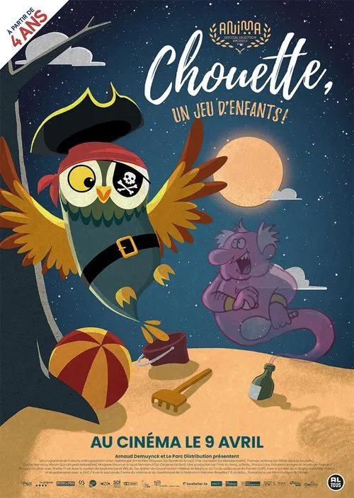 Chouette, un jeu d'enfants poster