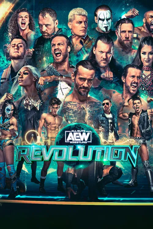 AEW Revolution 2022 poster