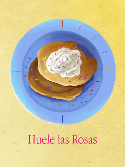Huele las rosas poster