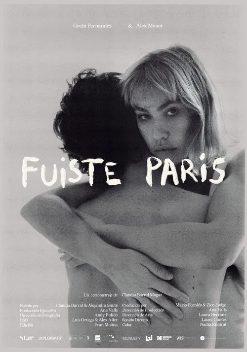 Fuiste París poster