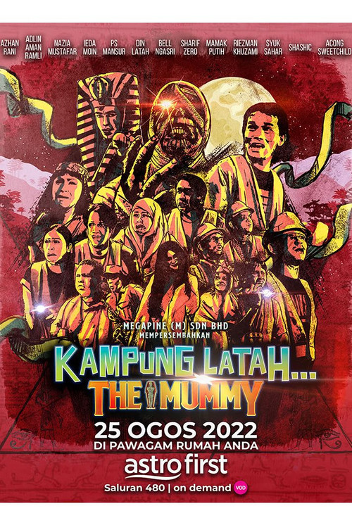 Kampung Latah… The Mummy poster