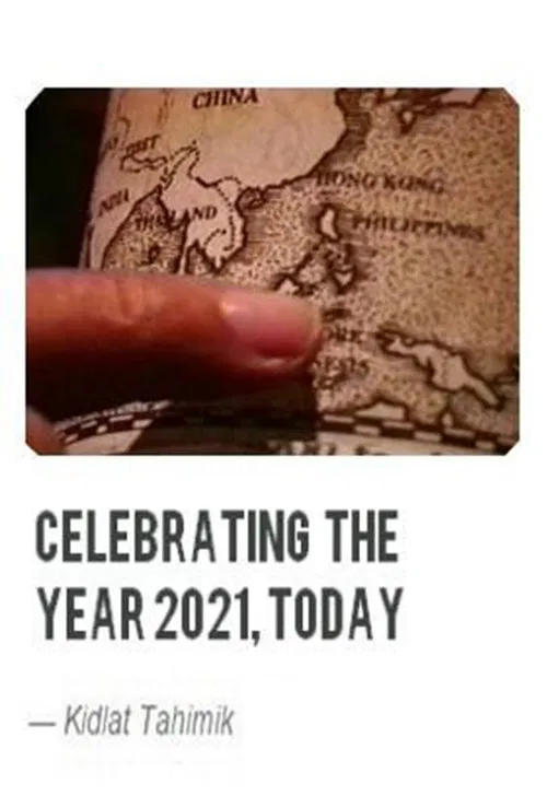 Celebrating the Year 2021, Today poster