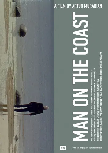 Man on the coast poster