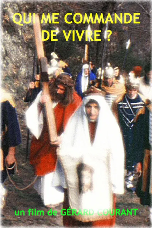 Qui me commande de vivre ? poster