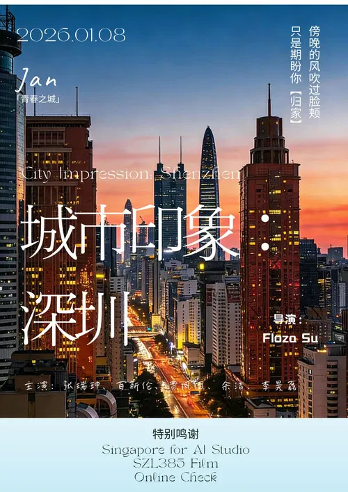 城市印象：深圳 poster
