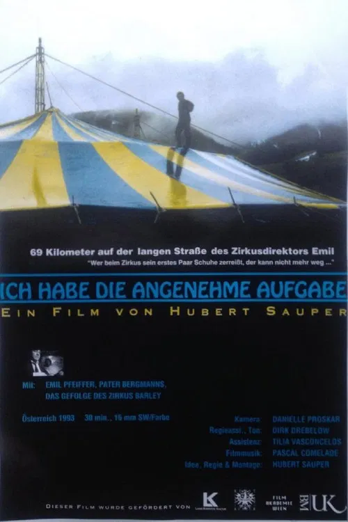 Ich habe die angenehme Aufgabe... poster