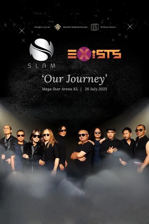 Konsert Slam x Exists poster