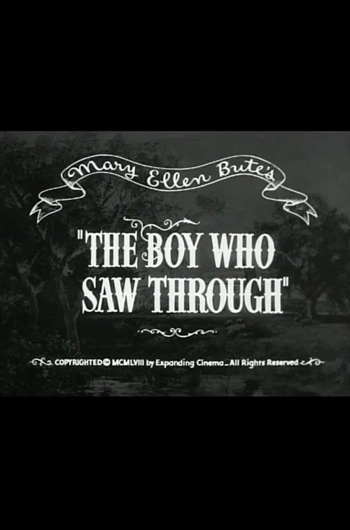 The Boy Who Saw Through poster