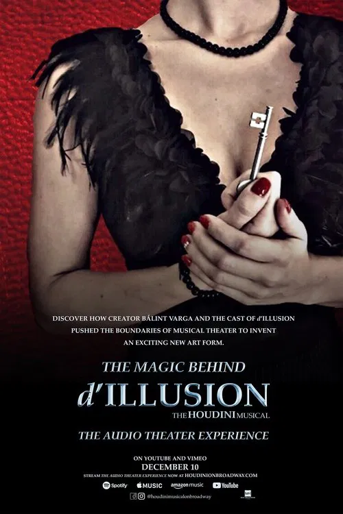 The Magic Behind 'd'ILLUSION: The Houdini Musical - The Audio Theater Experience' poster