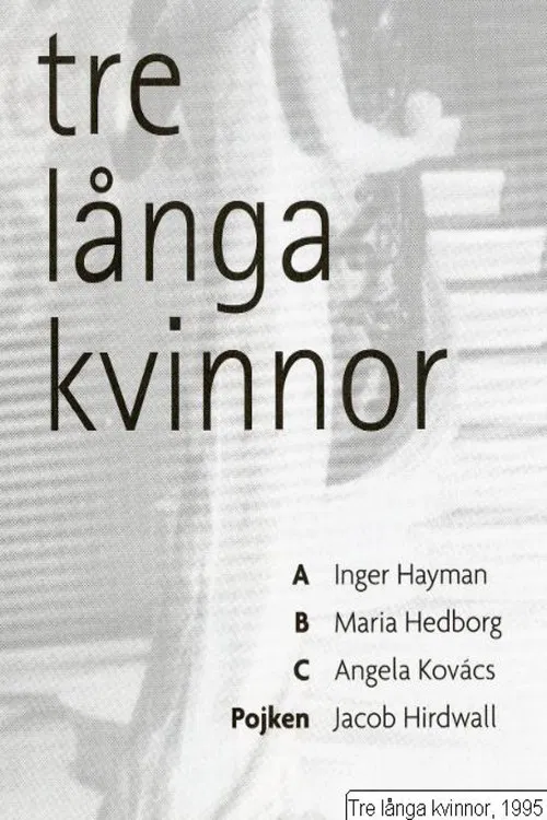 Tre långa kvinnor poster