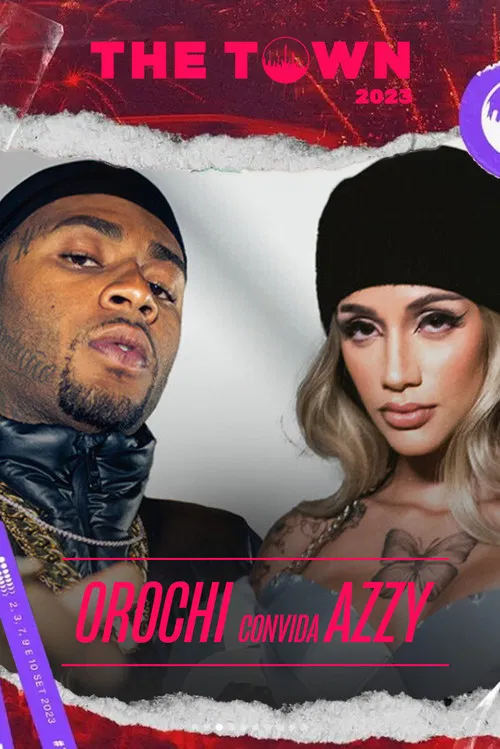 Orochi convida Azzy Back The Town 2023 poster