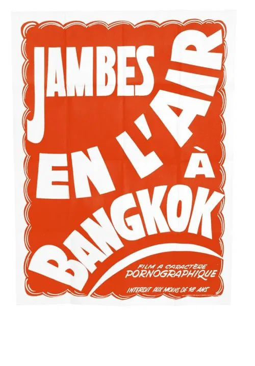 Jambes en l'air à Bangkok poster