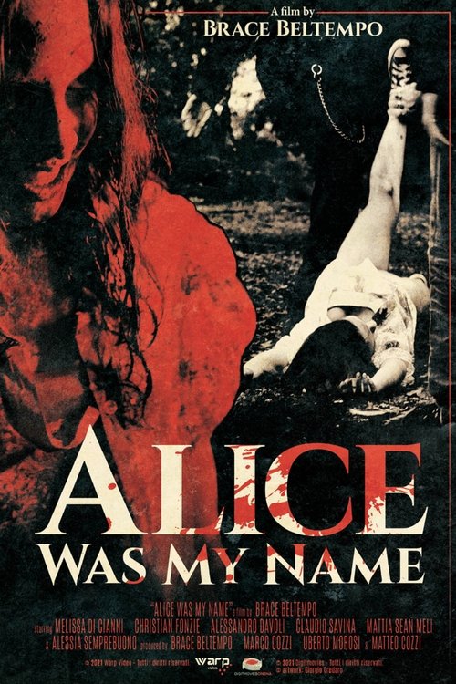 Alice was my name poster