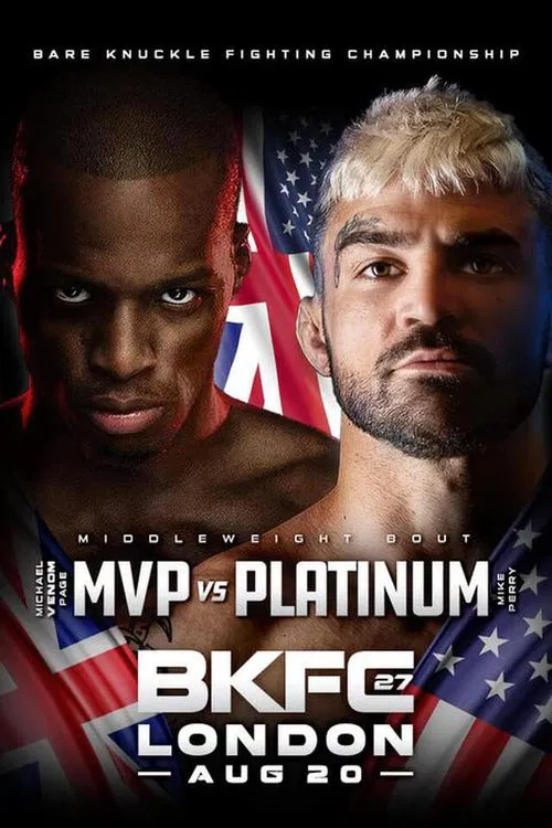 BKFC 27: Perry vs Page poster