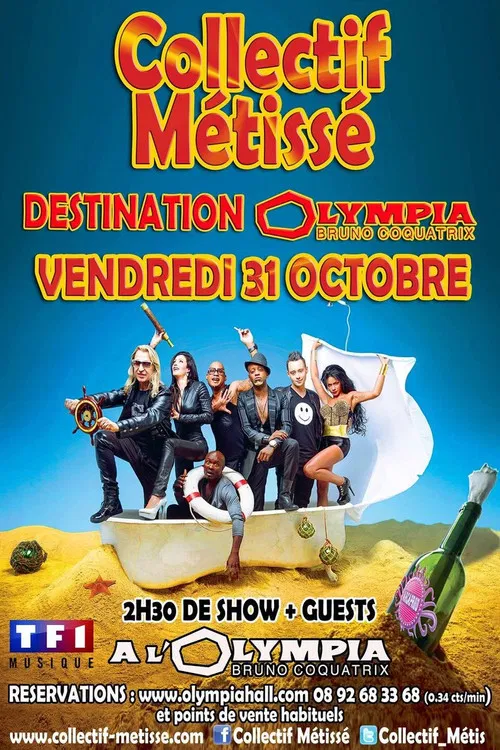 Collectif Métissé à l'Olympia poster