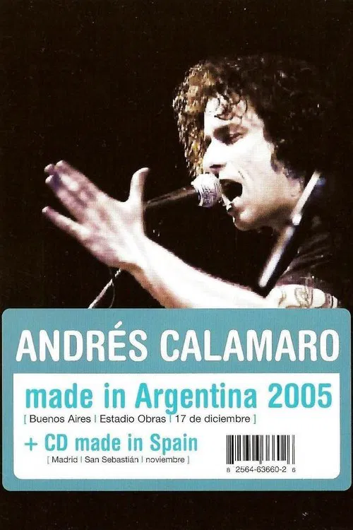 Andrés Calamaro - Made In Argentina poster