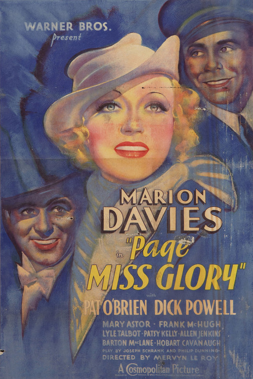 Page Miss Glory poster