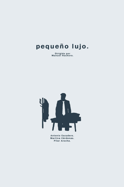 pequeño lujo. poster