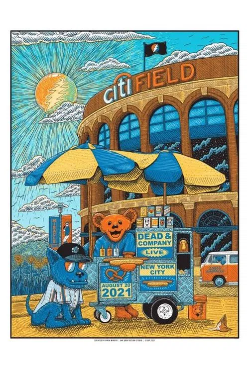 Dead & Company: 2021-08-20 Citi Field, New York, NY poster