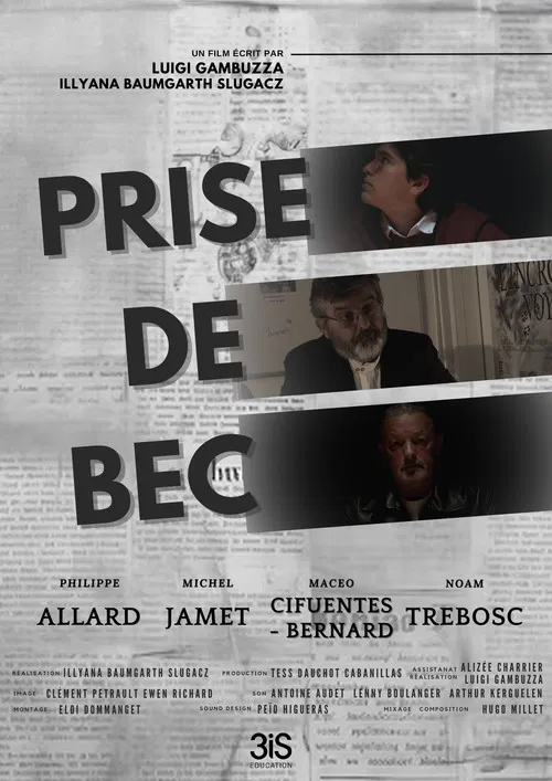 Prise de bec poster