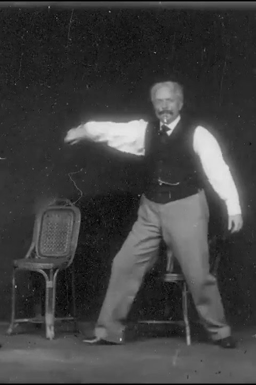 Paul Nadar pratiquant l'escrime poster