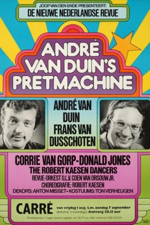 André van Duin’s Pretmachine poster