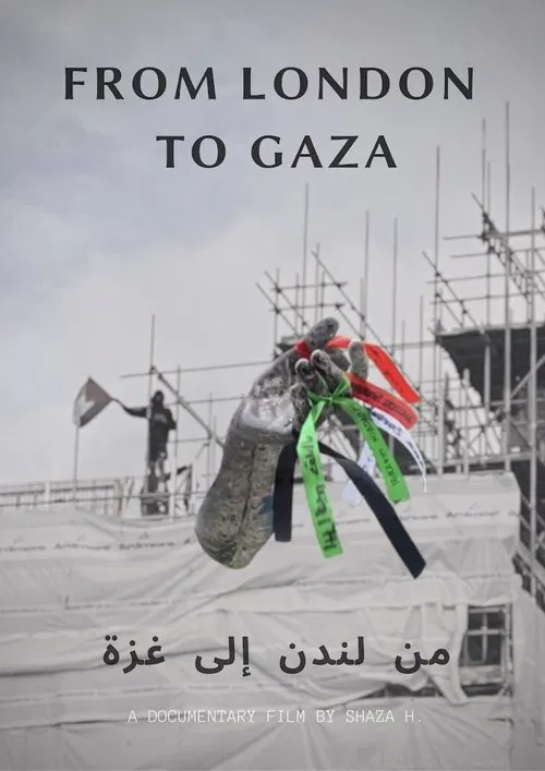 From London to Gaza poster