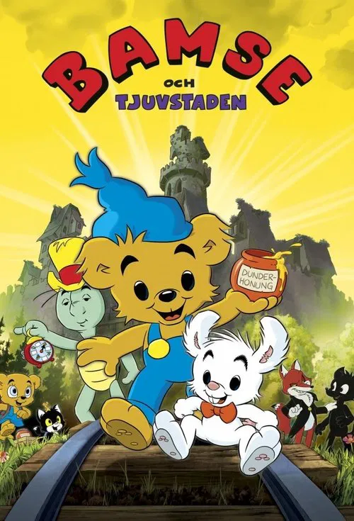 Bamse och tjuvstaden poster