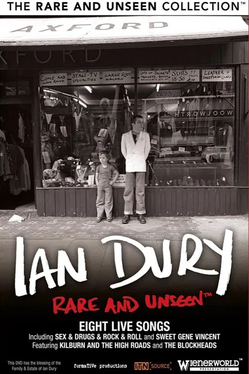 Ian Dury: Rare And Unseen poster