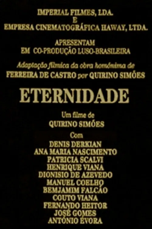 Eternidade poster