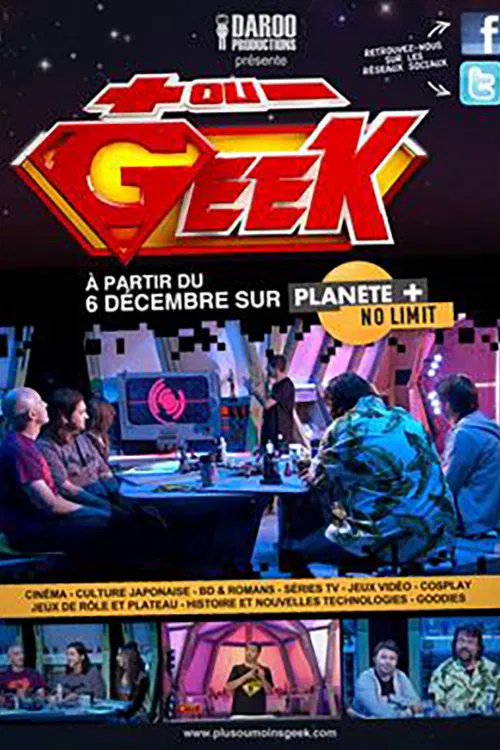 Plus ou Moins Geek poster