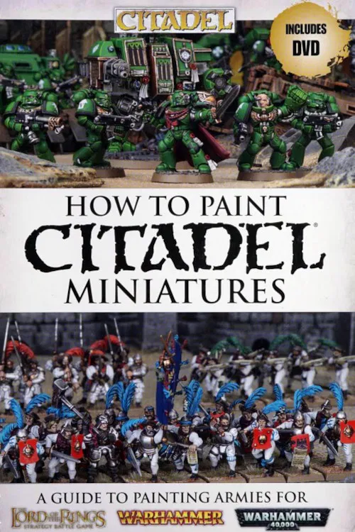 How to Paint Citadel Miniatures poster