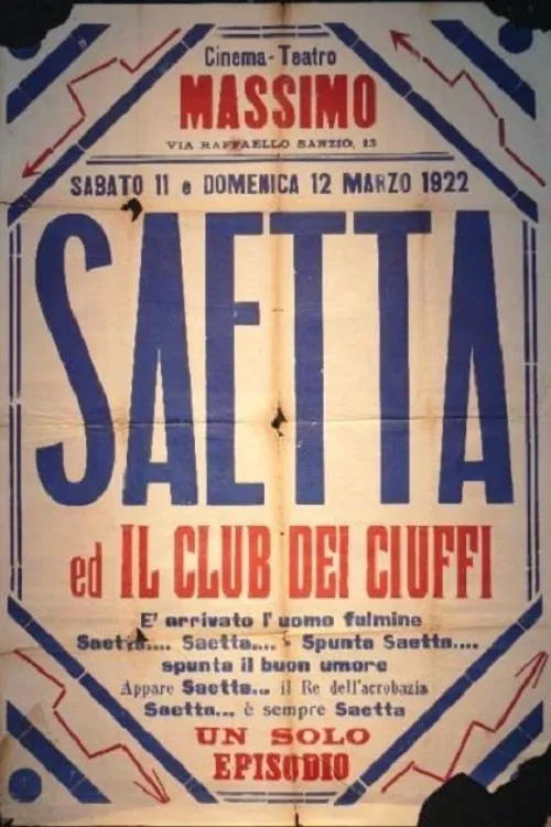 Saetta e il club dei Ciuffi poster