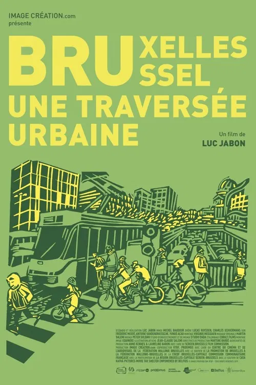 Bruxelles-Brussel, une traversée urbaine poster