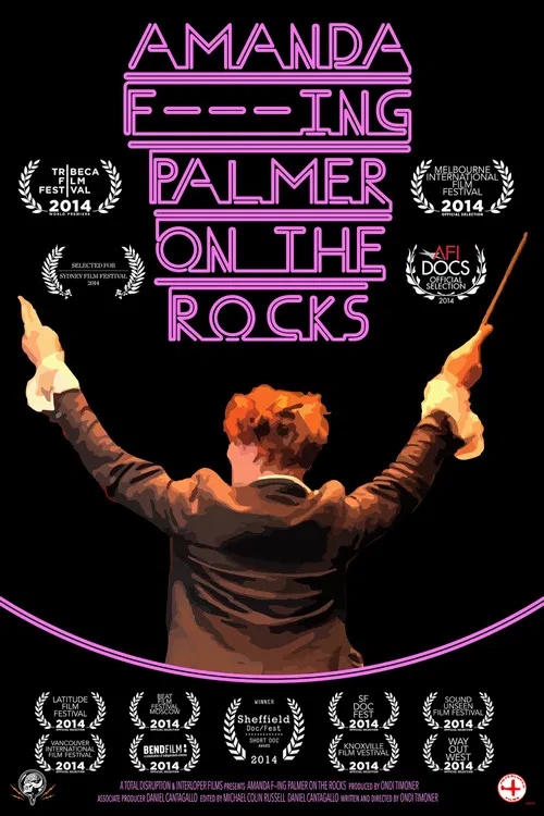 Amanda F***ing Palmer on the Rocks poster