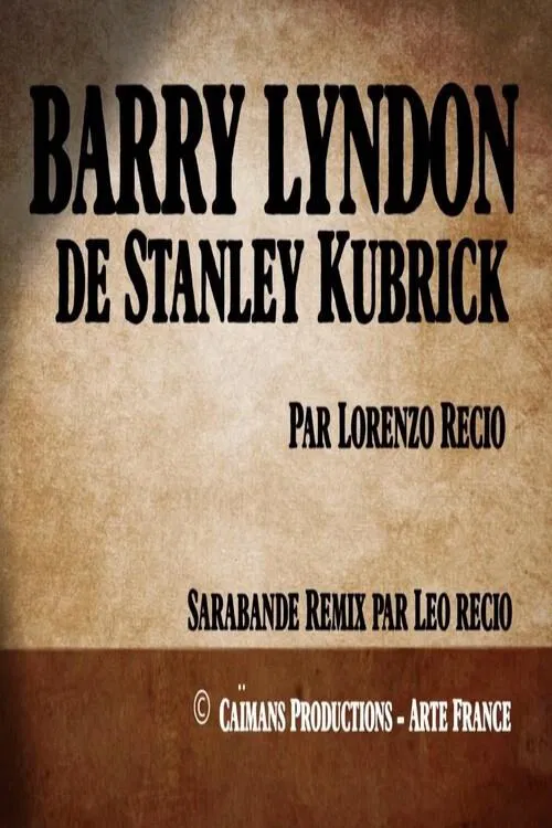 Short cuts: Barry Lyndon poster