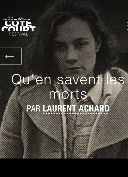 Qu'en savent les morts ? poster