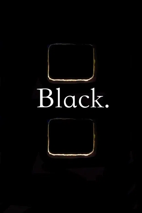 Black. poster