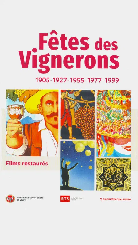 Fêtes des Vignerons 1905-1927-1955-1977-1999 poster