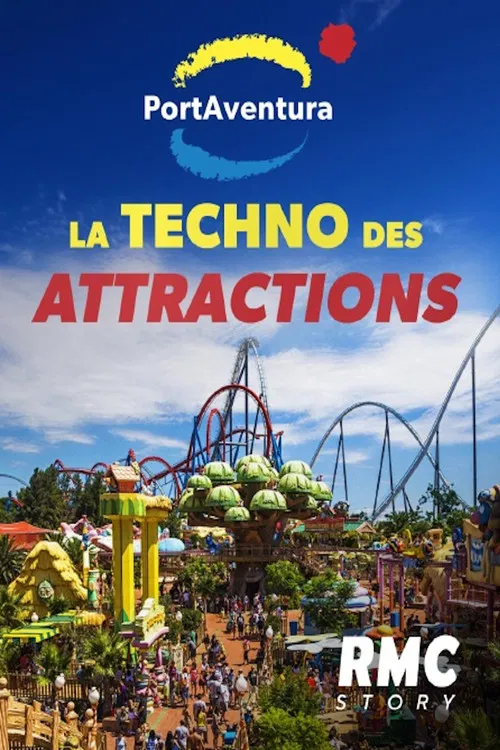 Port Aventura la techno des attractions poster