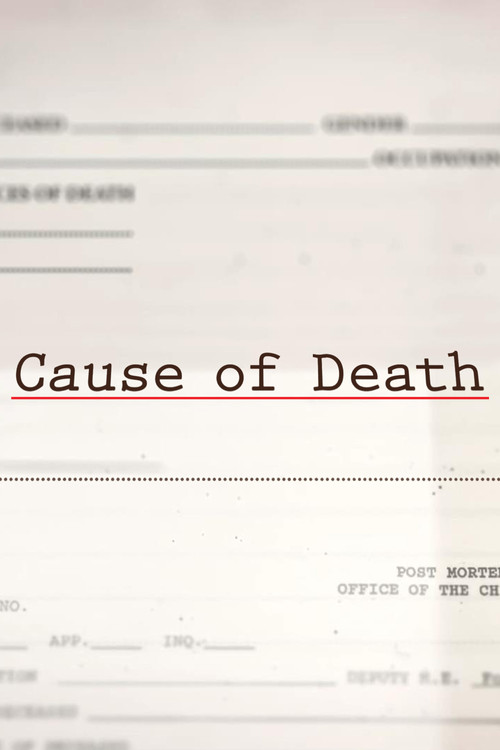Cause of Death poster