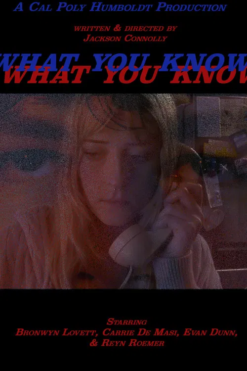 What You Know poster