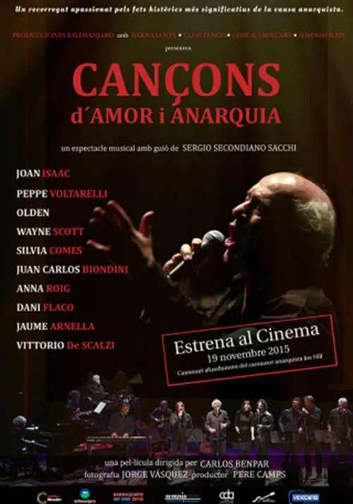 Cançons d'amor i Anarquia poster