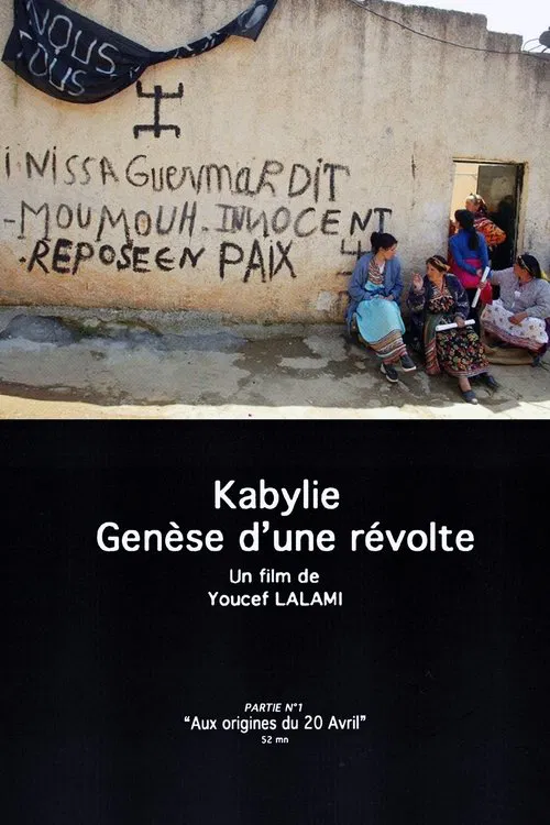 Kabylie, Génèse d'une révolte poster
