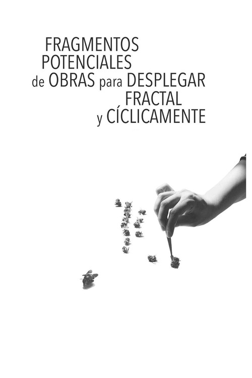 Potential fragments of work to unfold, fractal and cyclical poster