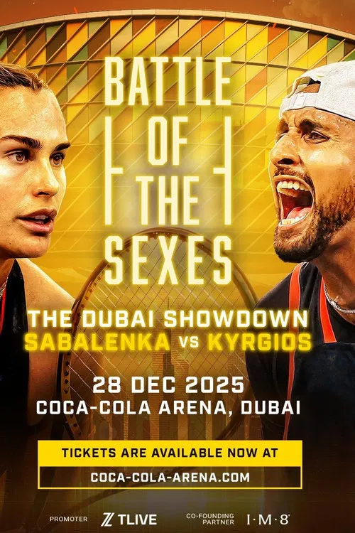 Battle of the Sexes - Sabalenka v Kyrgios poster